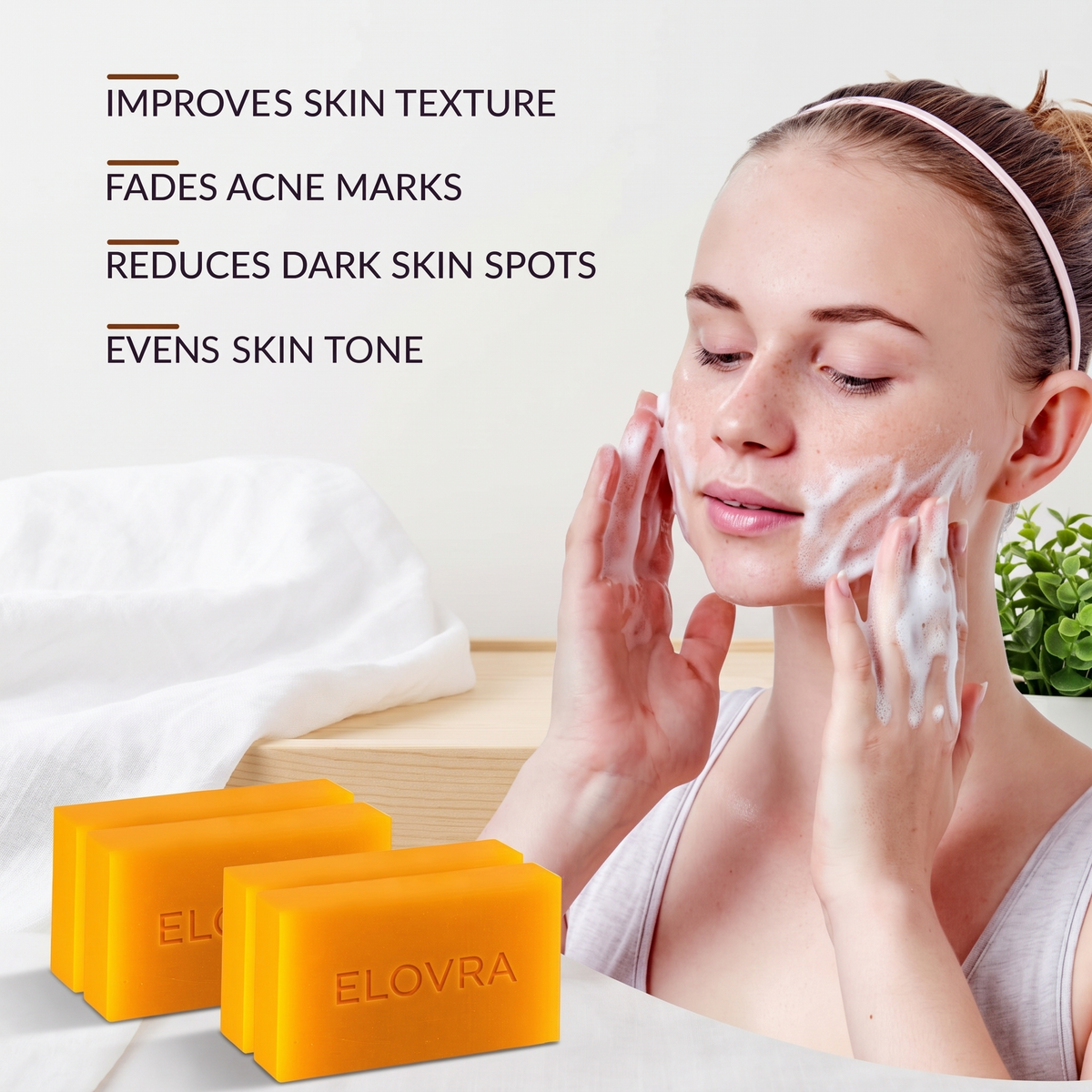 ELOVRA- Kojic Acid Soap Bar