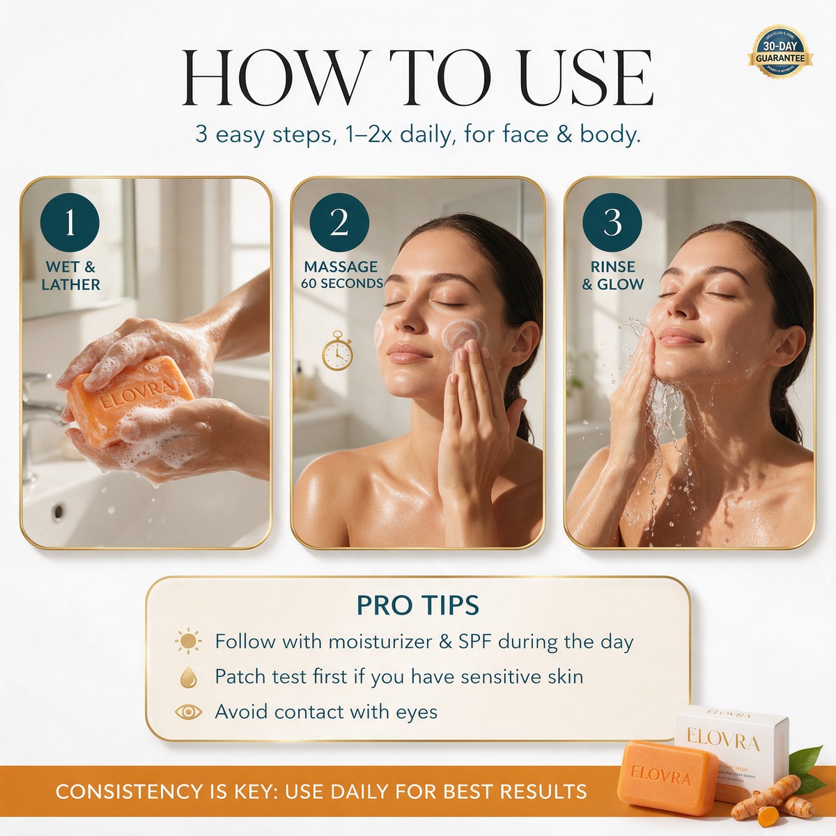 ELOVRA- Kojic Acid Soap Bar